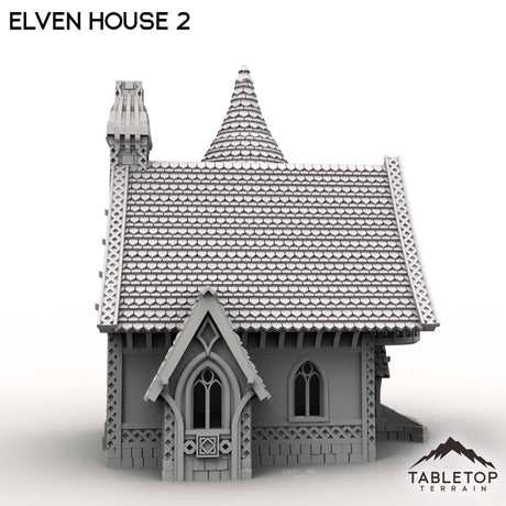 Tabletop Terrain Building Elven House 2