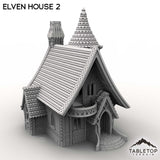Tabletop Terrain Building Elven House 2