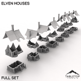 Tabletop Terrain Building Elven Houses