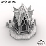 Tabletop Terrain Building Elven Shrine