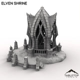 Tabletop Terrain Building Elven Shrine
