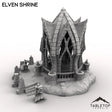Tabletop Terrain Building Elven Shrine