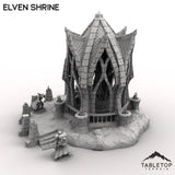 Tabletop Terrain Building Elven Shrine