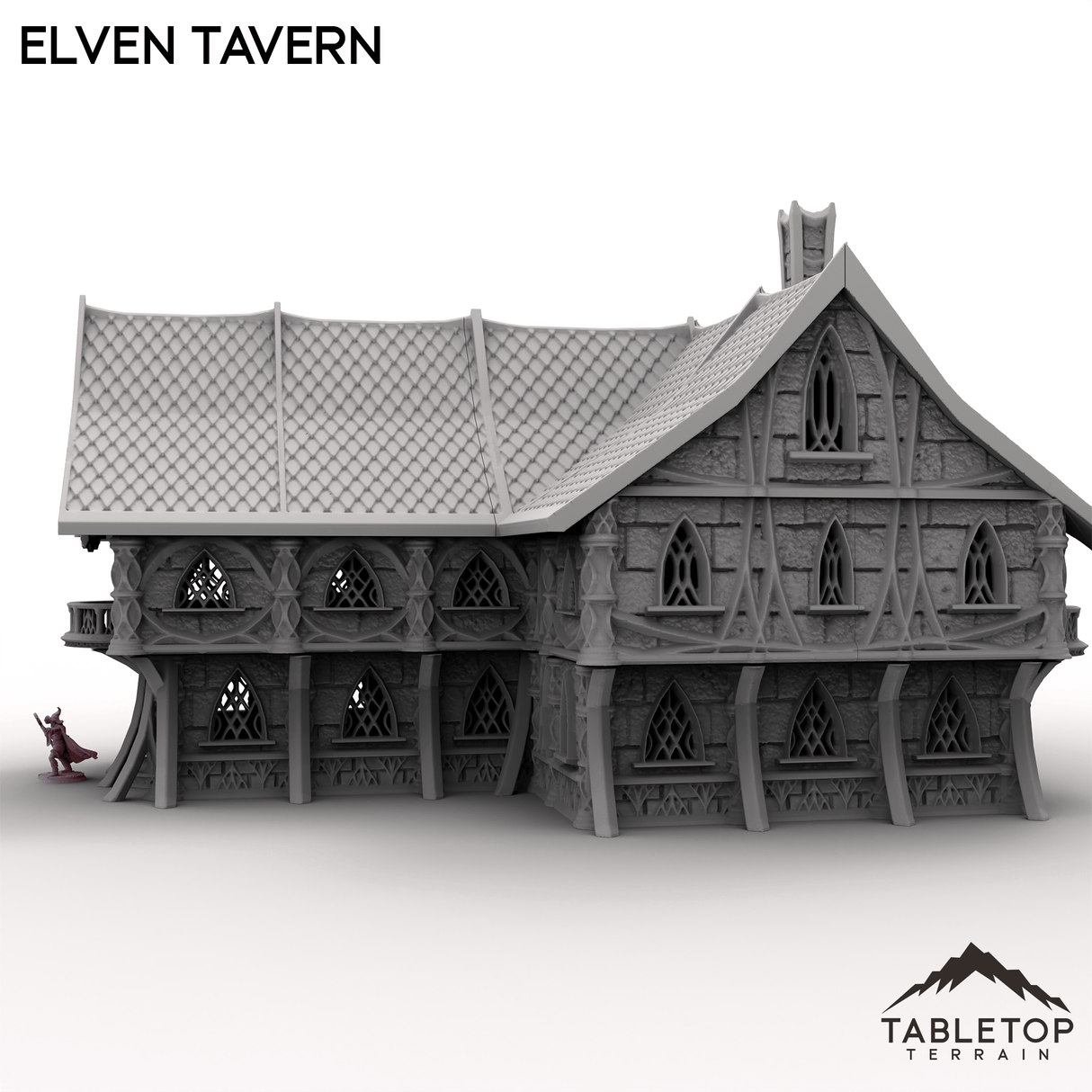 Tabletop Terrain Building Elven Tavern