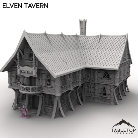 Tabletop Terrain Building Elven Tavern