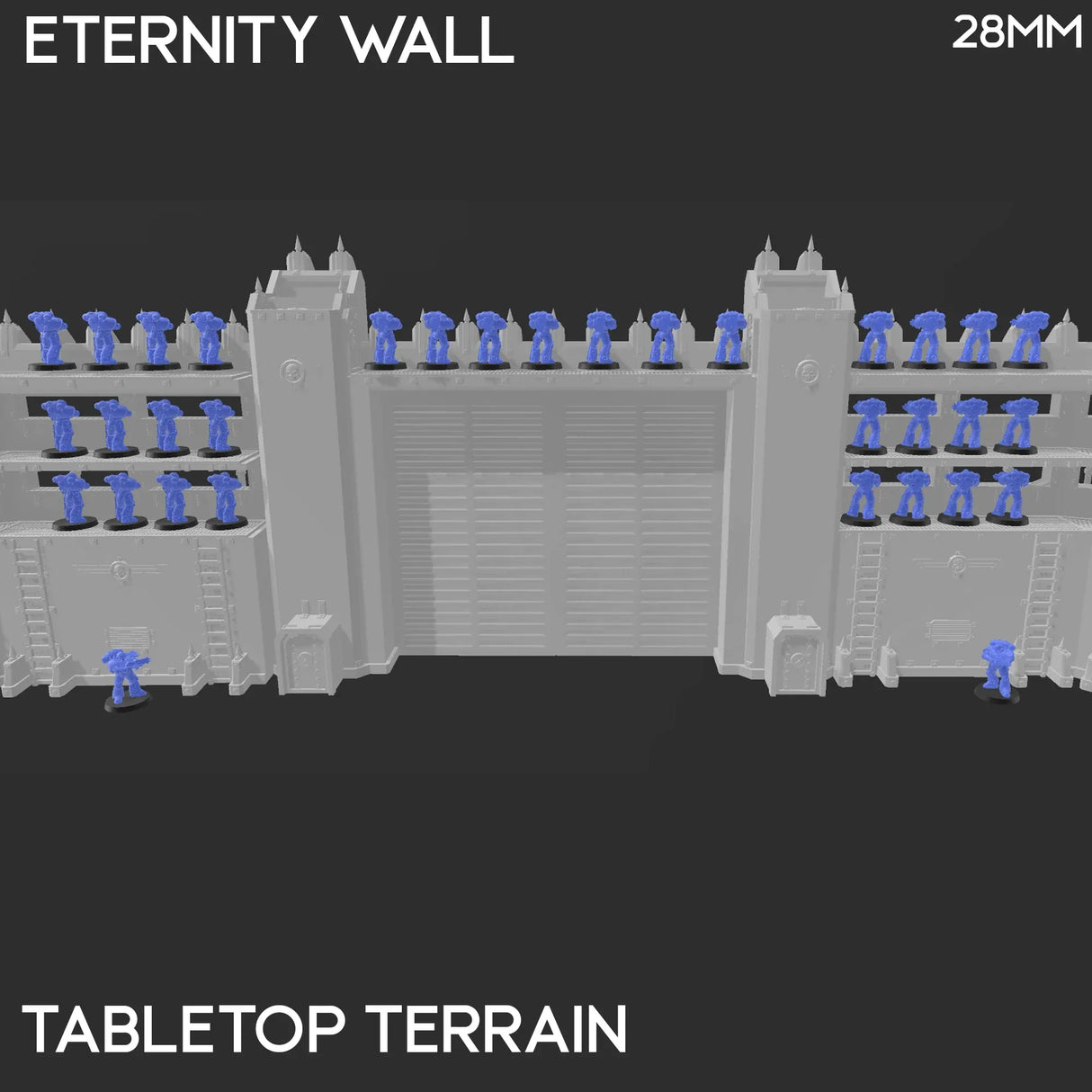 Tabletop Terrain Building Eternity Wall
