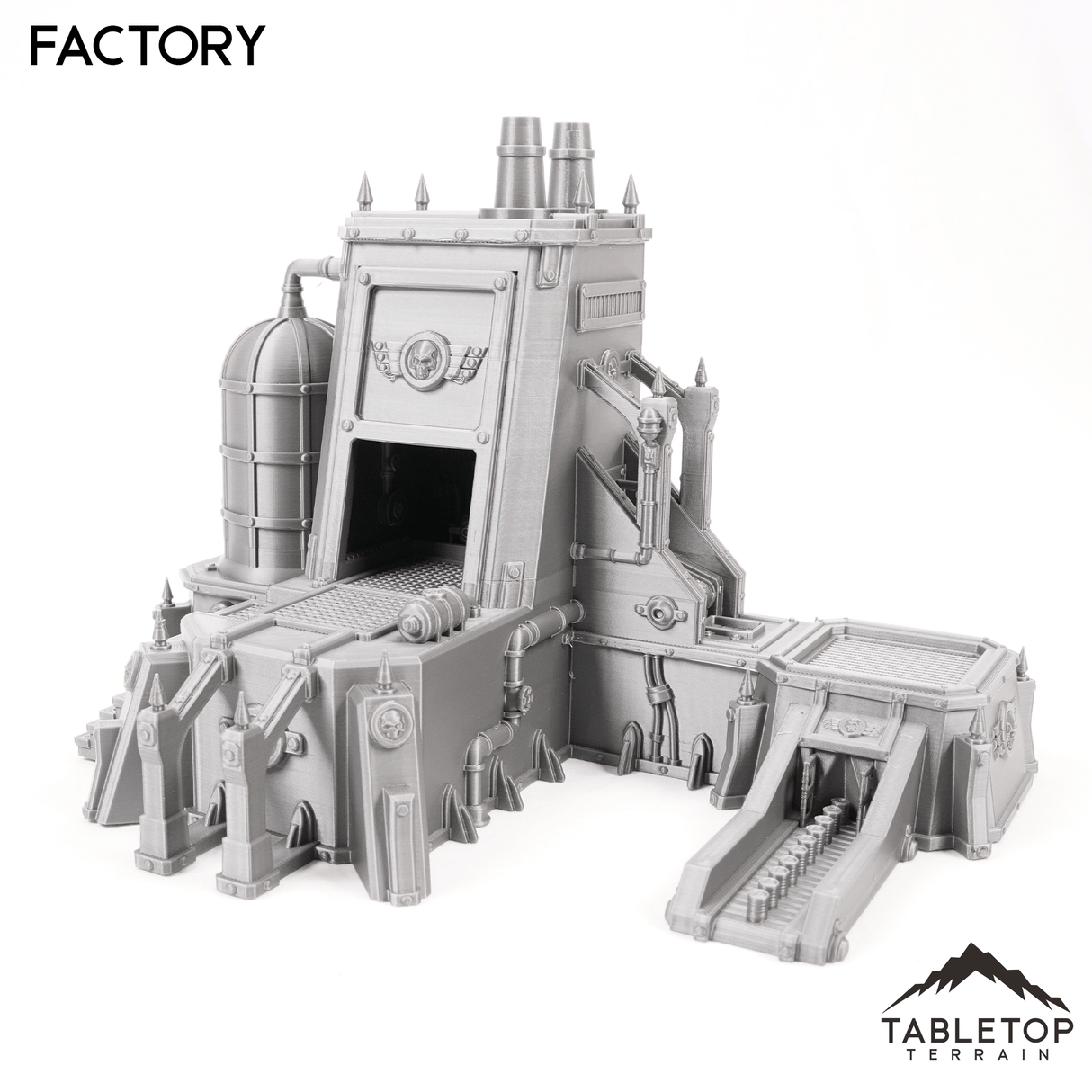 Tabletop Terrain Building Factory & Food Processing Silo