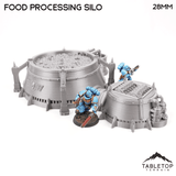 Tabletop Terrain Building Factory & Food Processing Silo