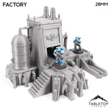 Tabletop Terrain Building Factory & Food Processing Silo