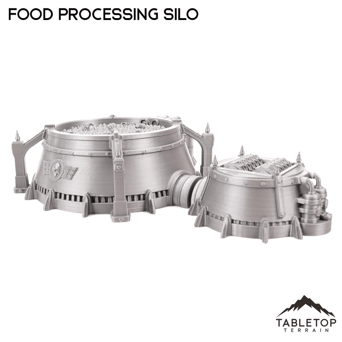 Tabletop Terrain Building Factory & Food Processing Silo
