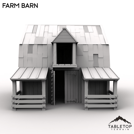 Tabletop Terrain Building Farm Barn