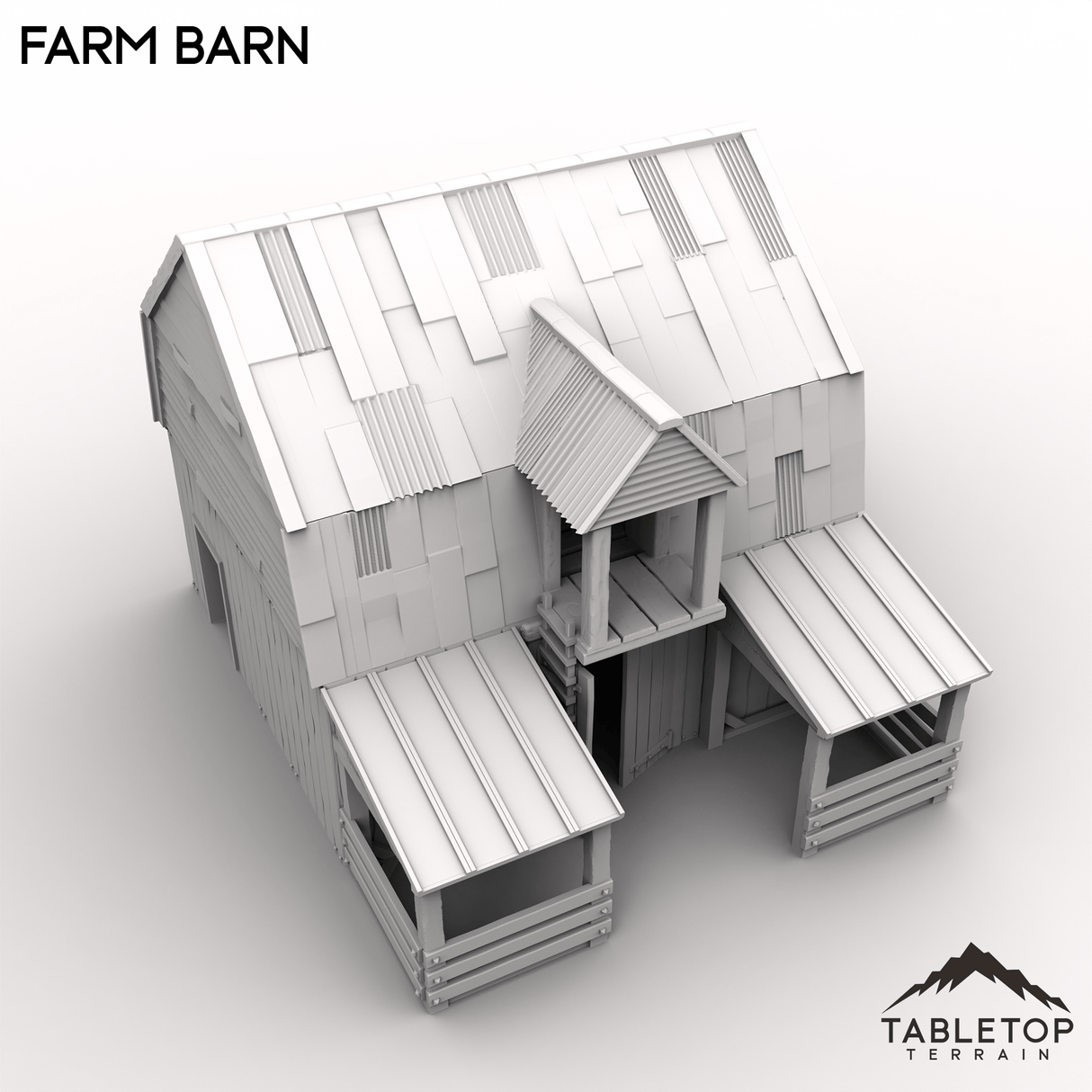 Tabletop Terrain Building Farm Barn