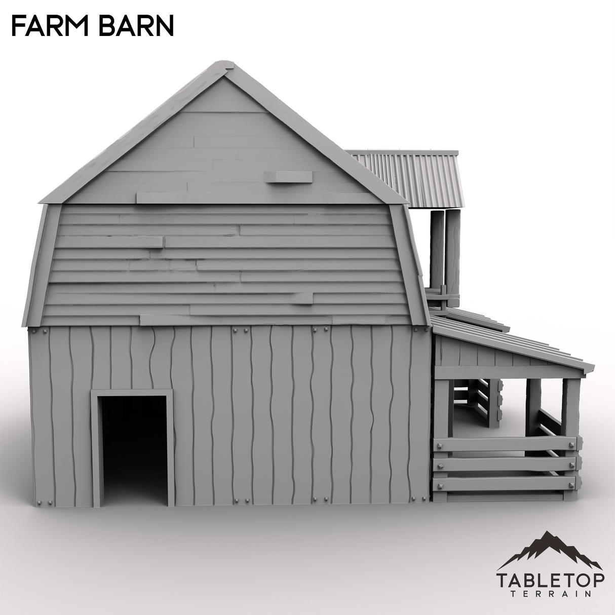 Tabletop Terrain Building Farm Barn