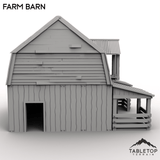 Tabletop Terrain Building Farm Barn