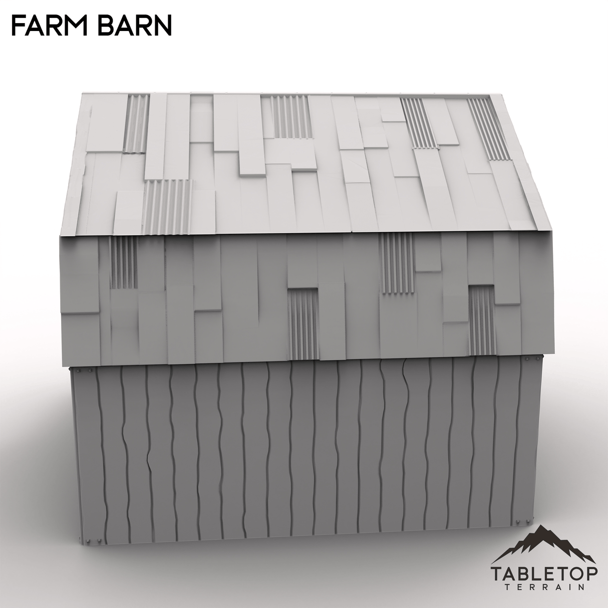 Tabletop Terrain Building Farm Barn