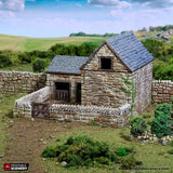 Tabletop Terrain Building Farm Pig Pen - Country & King - Fantasy Historical Building