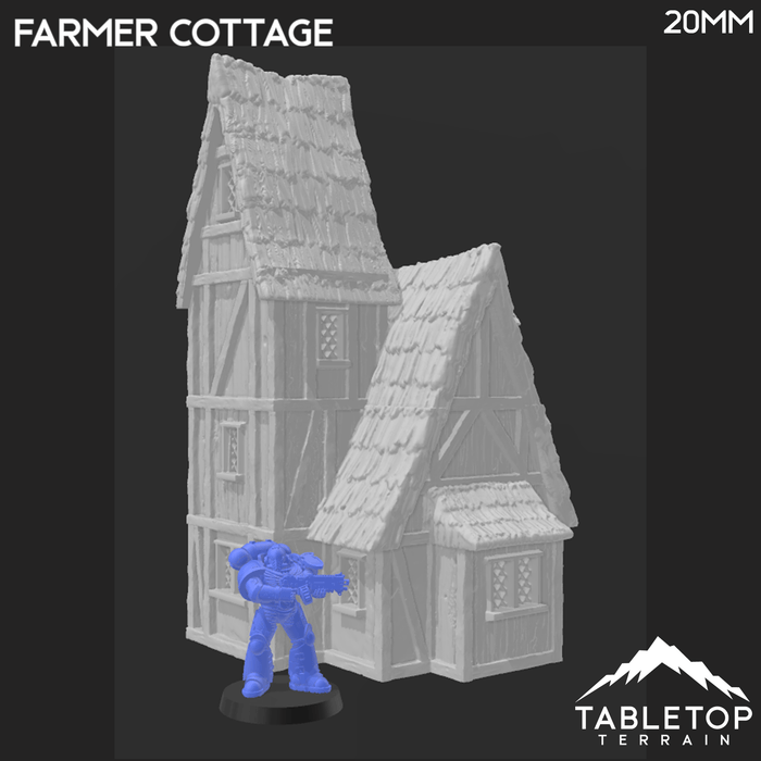 Tabletop Terrain Building Farmer Cottage