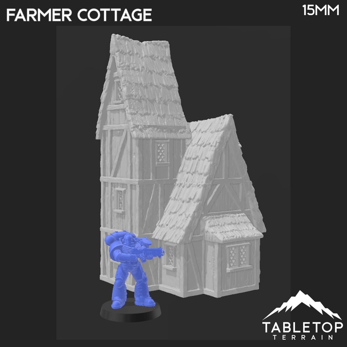 Tabletop Terrain Building Farmer Cottage