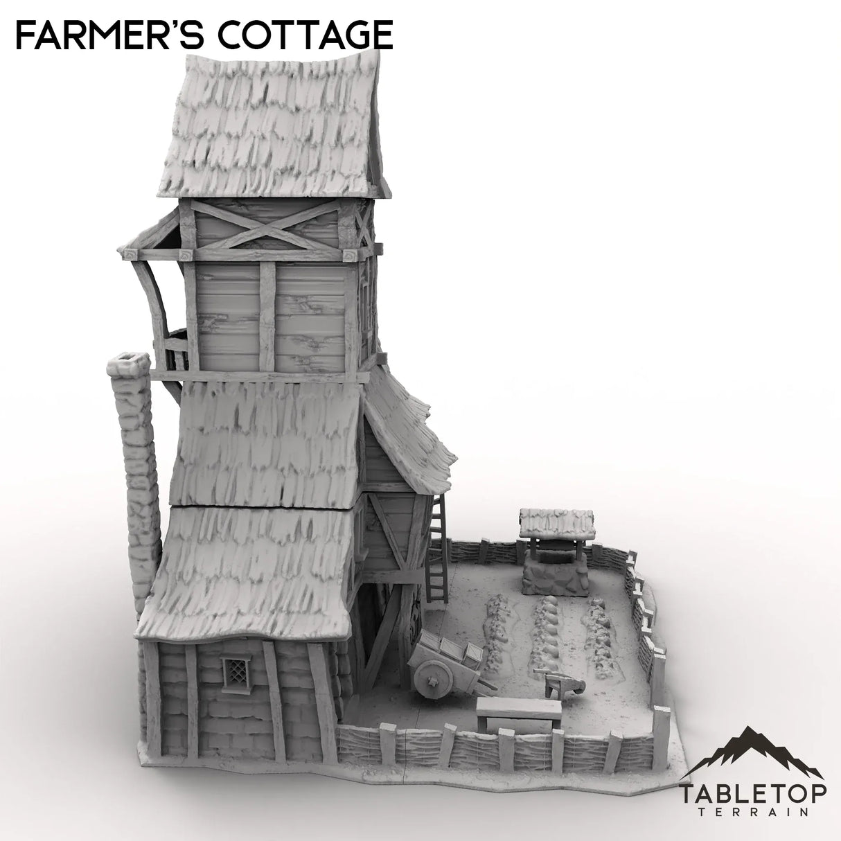 Tabletop Terrain Building Farmer's Cottage