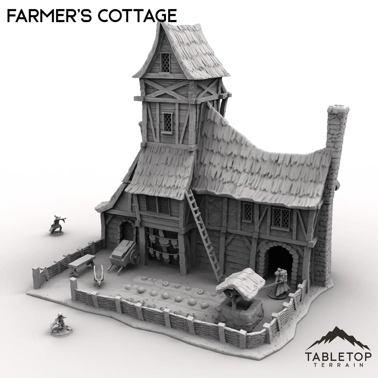 Tabletop Terrain Building Farmer's Cottage