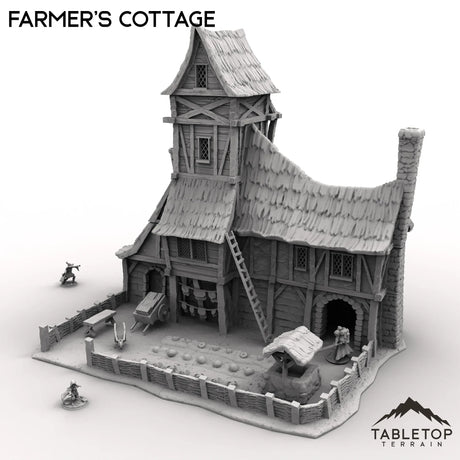 Tabletop Terrain Building Farmer's Cottage