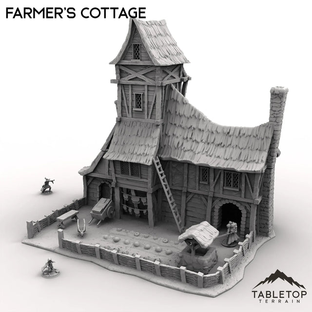 Tabletop Terrain Building Farmer's Cottage