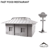 Tabletop Terrain Building Fast Food Restaurant