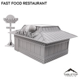 Tabletop Terrain Building Fast Food Restaurant