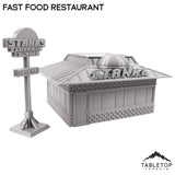 Tabletop Terrain Building Fast Food Restaurant