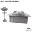 Tabletop Terrain Building Fast Food Restaurant