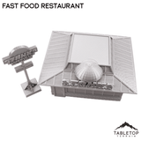 Tabletop Terrain Building Fast Food Restaurant