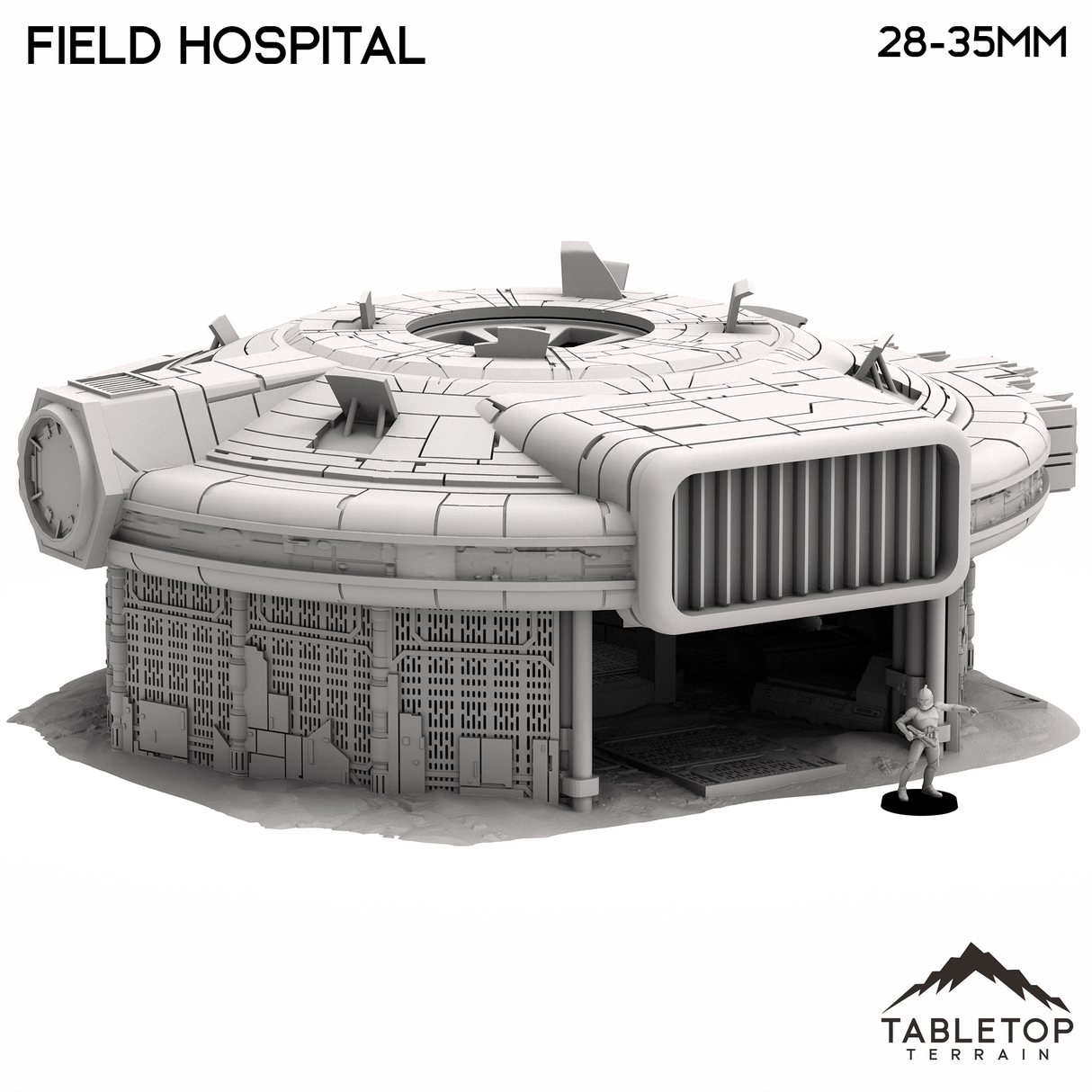 Tabletop Terrain Building Field Hospital