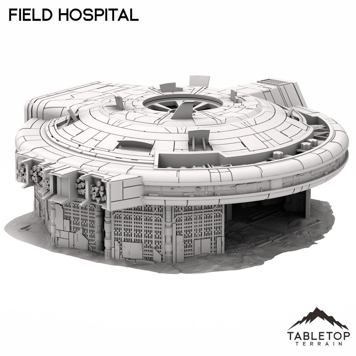 Tabletop Terrain Building Field Hospital