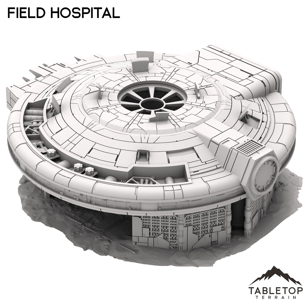 Tabletop Terrain Building Field Hospital