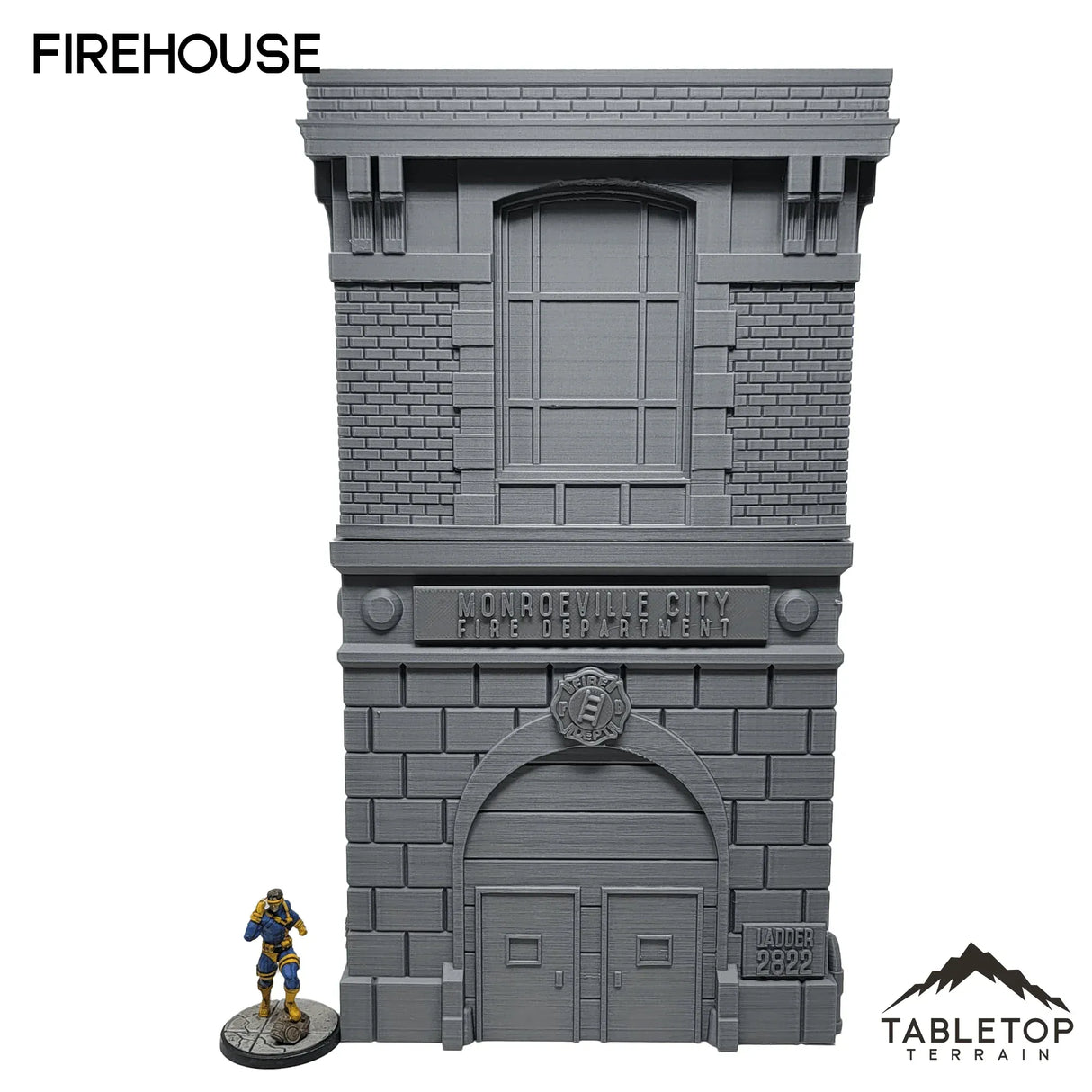 Tabletop Terrain Building Firehouse