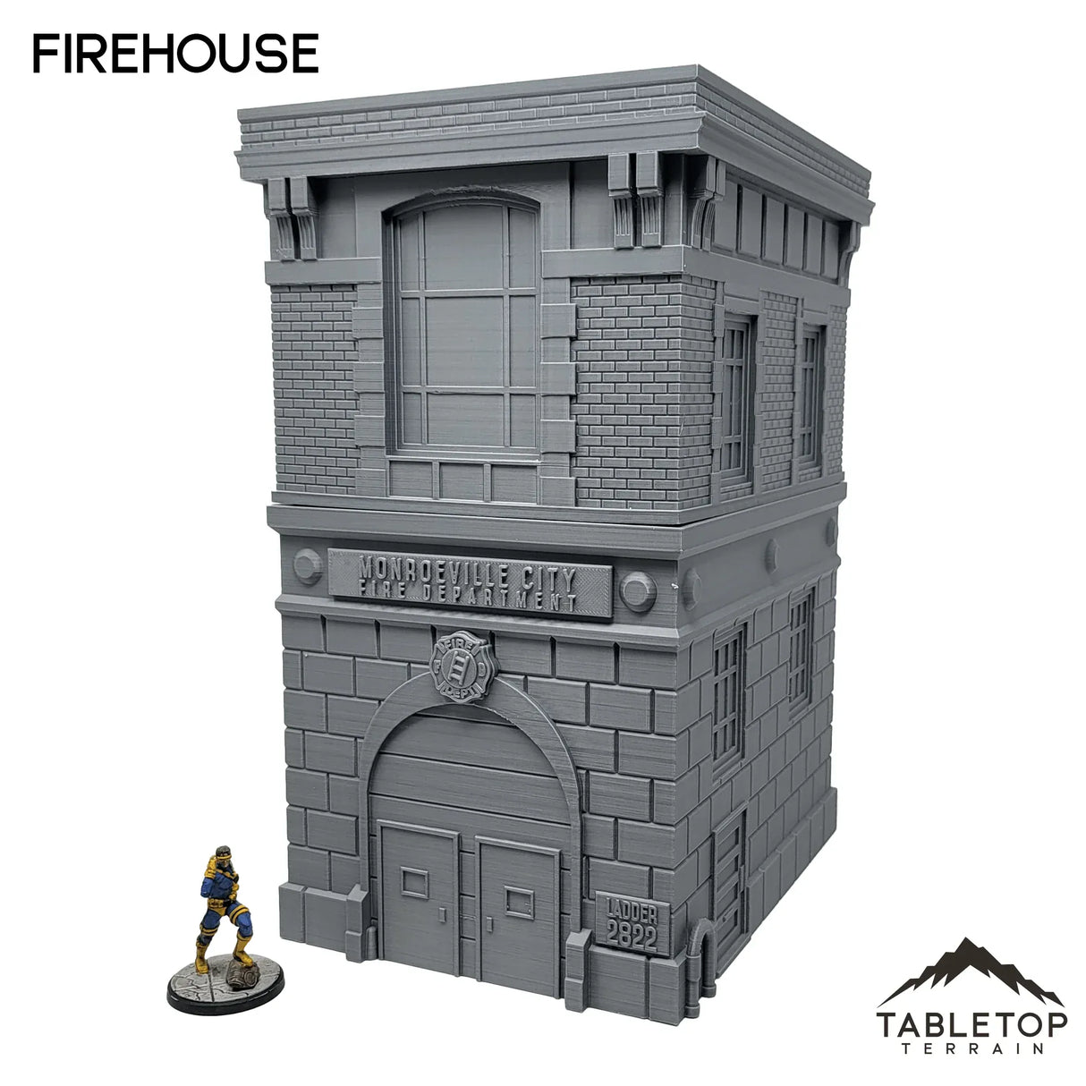 Tabletop Terrain Building Firehouse