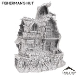 Tabletop Terrain Building Fisherman's Hut - Hagglethorn Hollow - Fantasy Building