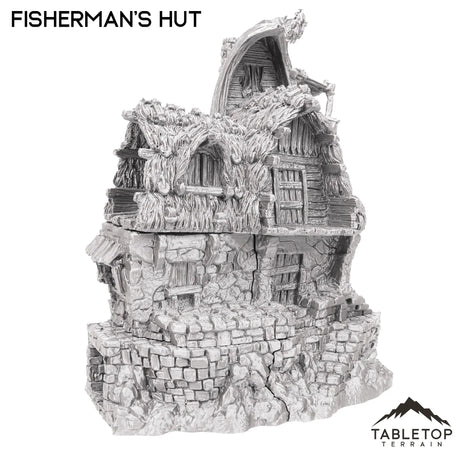 Tabletop Terrain Building Fisherman's Hut - Hagglethorn Hollow - Fantasy Building