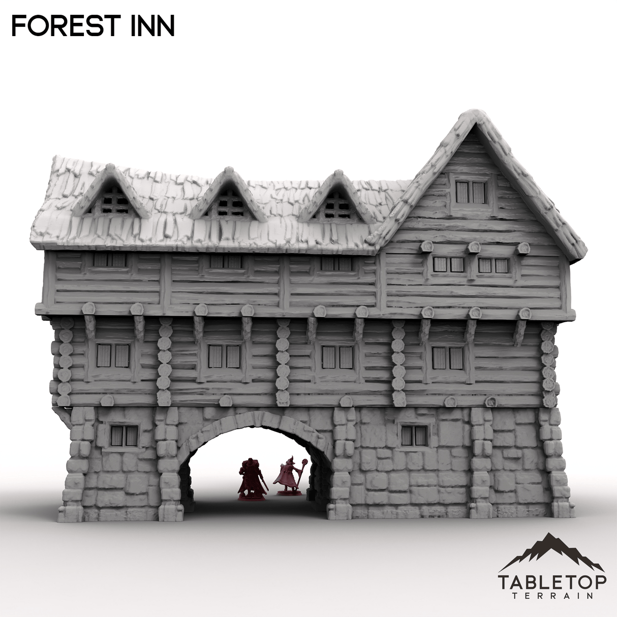 Tabletop Terrain Building Forest Inn