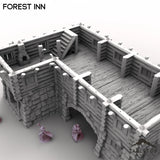 Tabletop Terrain Building Forest Inn