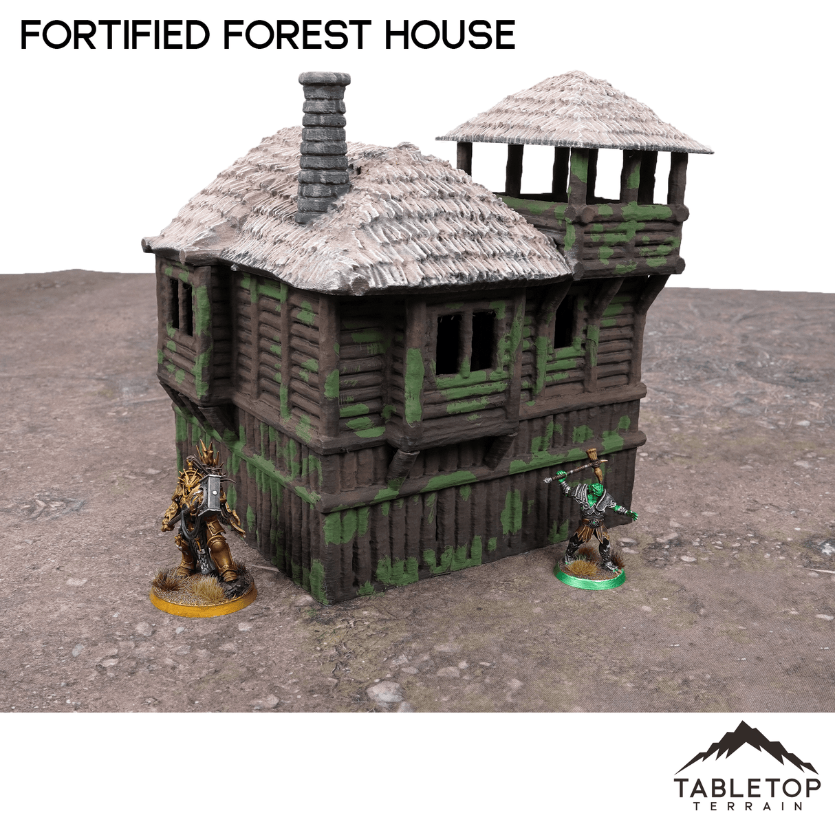 Tabletop Terrain Building Fortified Forest House