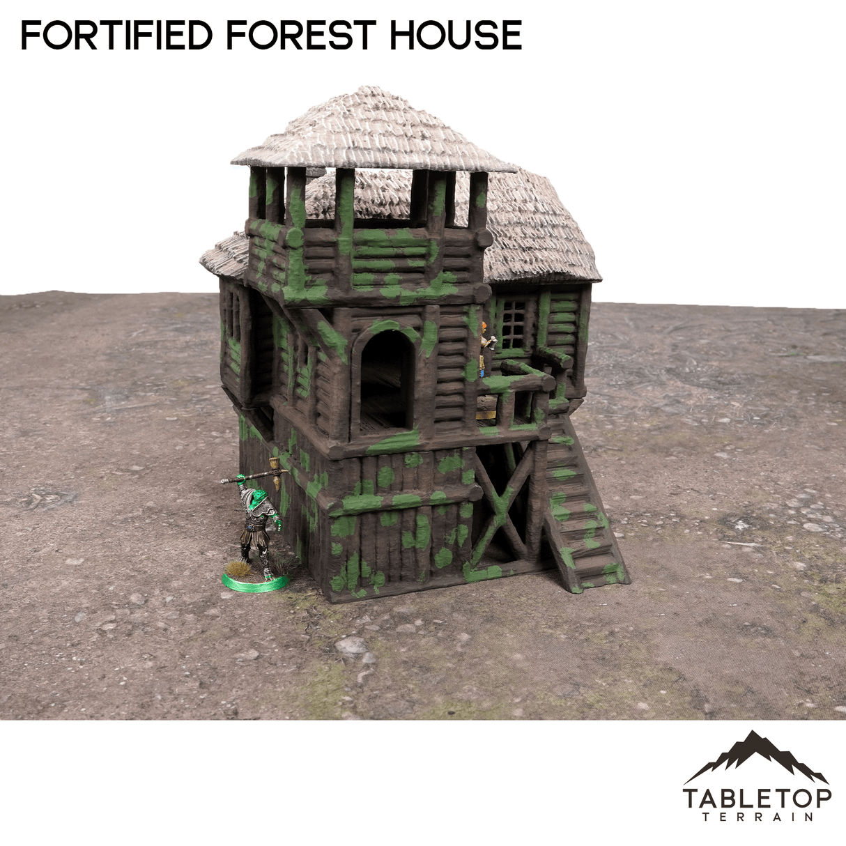 Tabletop Terrain Building Fortified Forest House