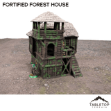 Tabletop Terrain Building Fortified Forest House