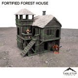 Tabletop Terrain Building Fortified Forest House