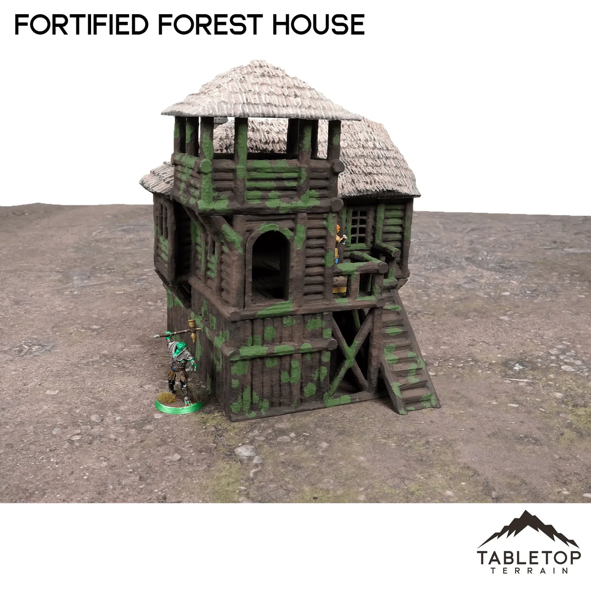 Tabletop Terrain Building Fortified Forest House