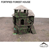 Tabletop Terrain Building Fortified Forest House