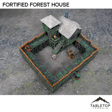 Tabletop Terrain Building Fortified Forest House