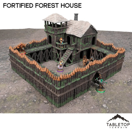 Tabletop Terrain Building Fortified Forest House