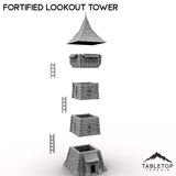 Tabletop Terrain Building Fortified Lookout Tower