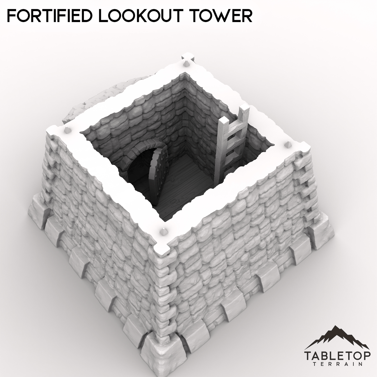 Tabletop Terrain Building Fortified Lookout Tower